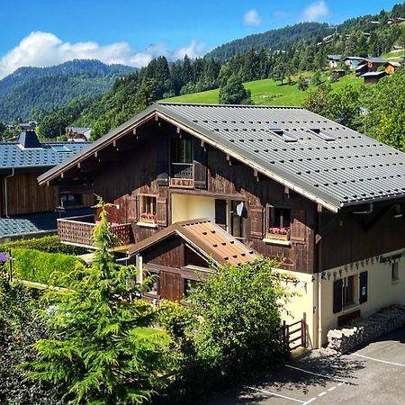 Chalet Aventure B&B Les Gets Bagian luar foto