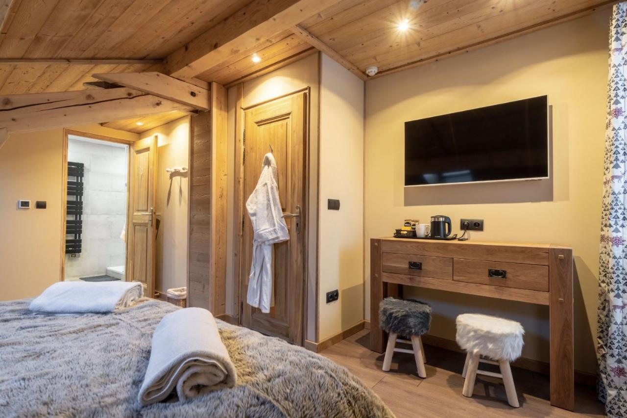 Chalet Aventure B&B Les Gets Bagian luar foto
