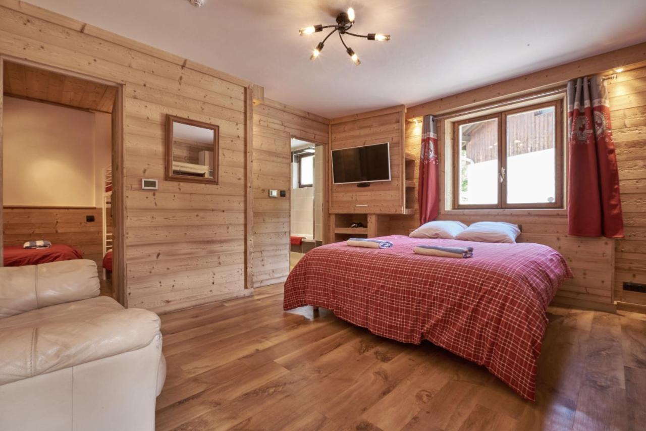 Chalet Aventure B&B Les Gets Bagian luar foto
