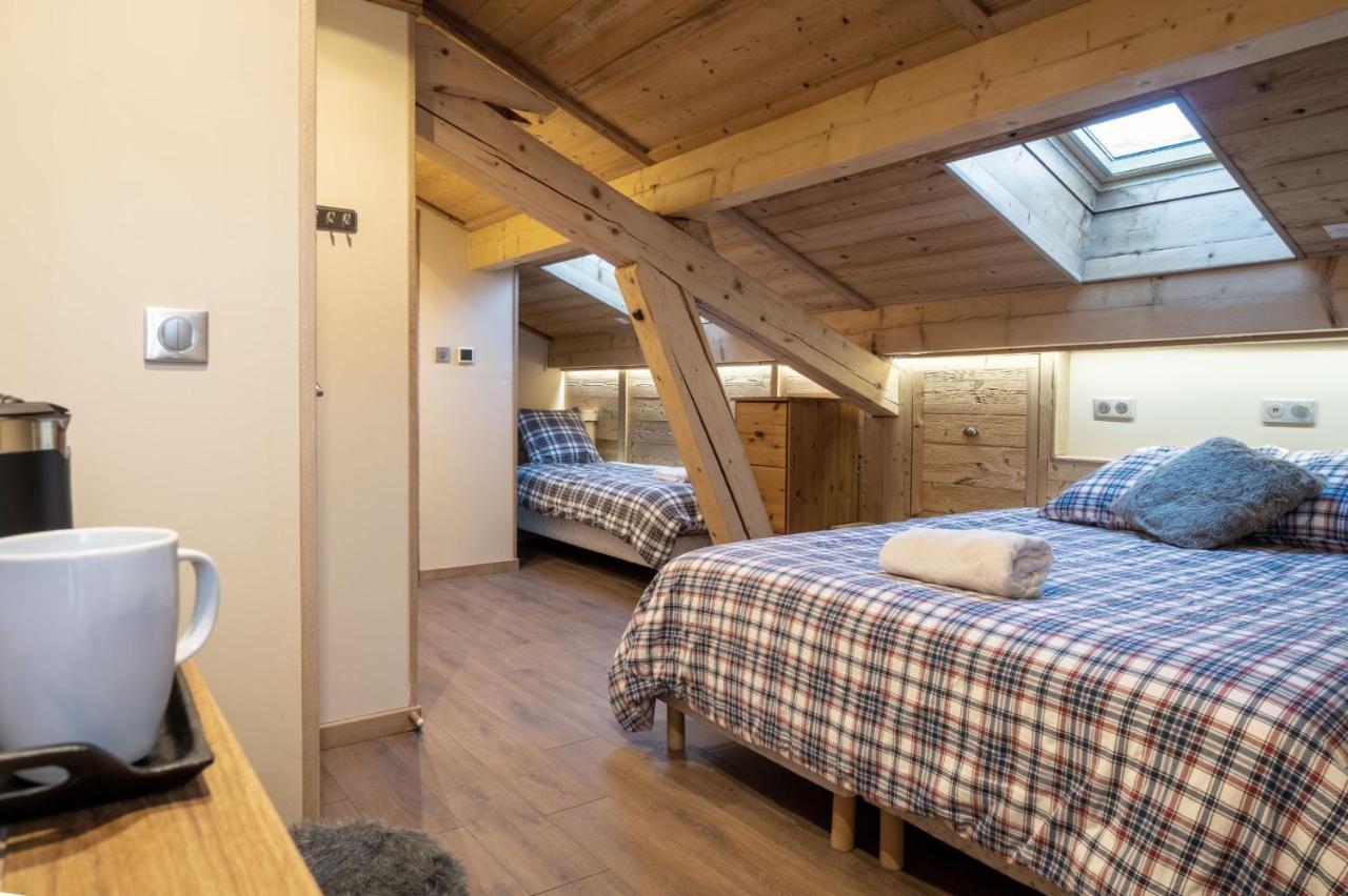 Chalet Aventure B&B Les Gets Bagian luar foto