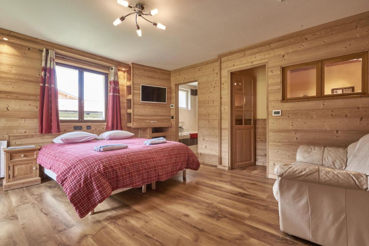 Chalet Aventure B&B Les Gets Bagian luar foto
