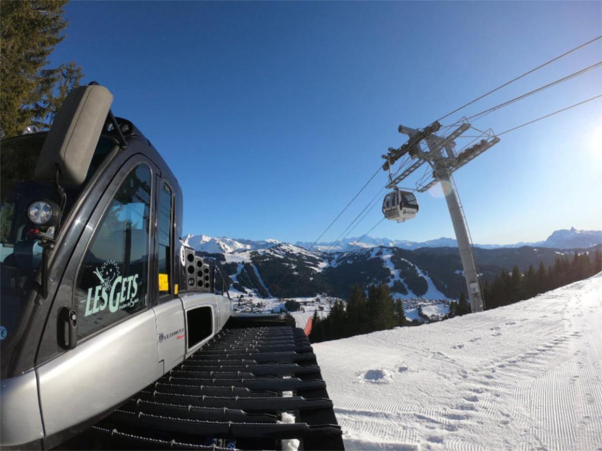 Chalet Aventure B&B Les Gets Bagian luar foto