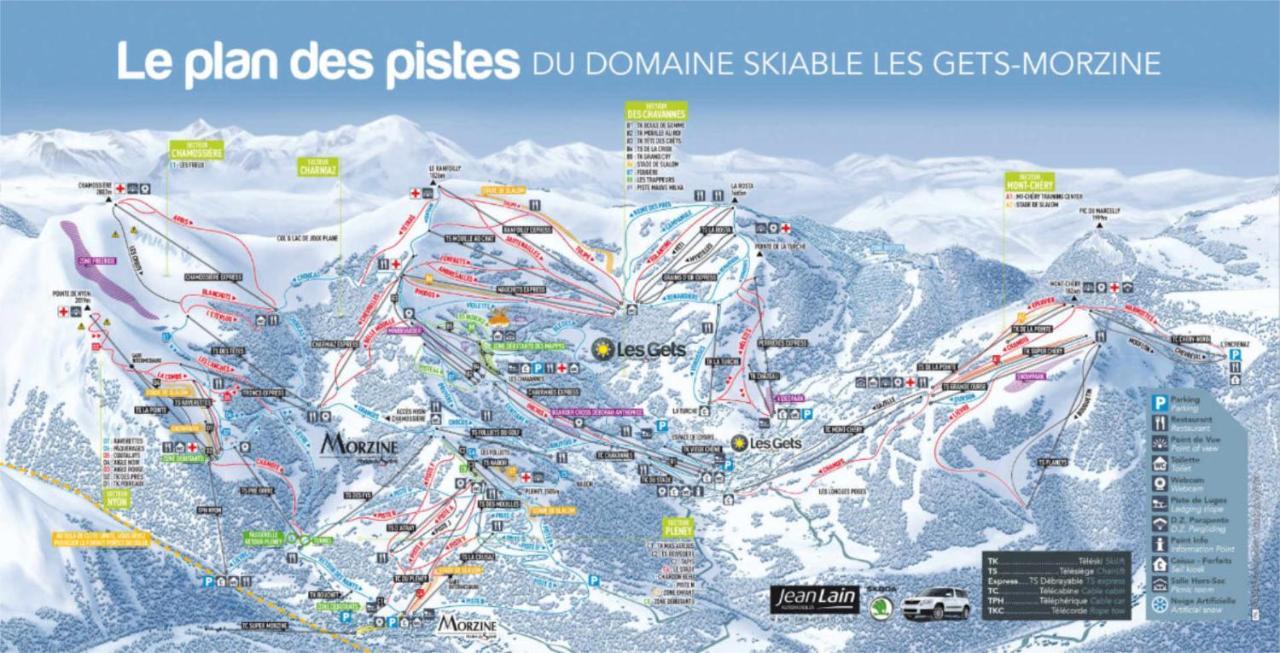 Chalet Aventure B&B Les Gets Bagian luar foto