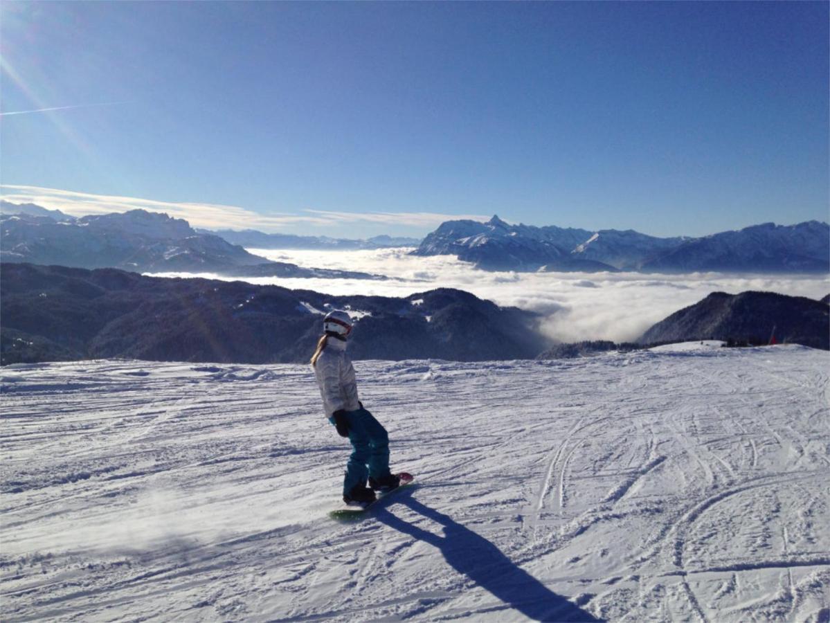 Chalet Aventure B&B Les Gets Bagian luar foto