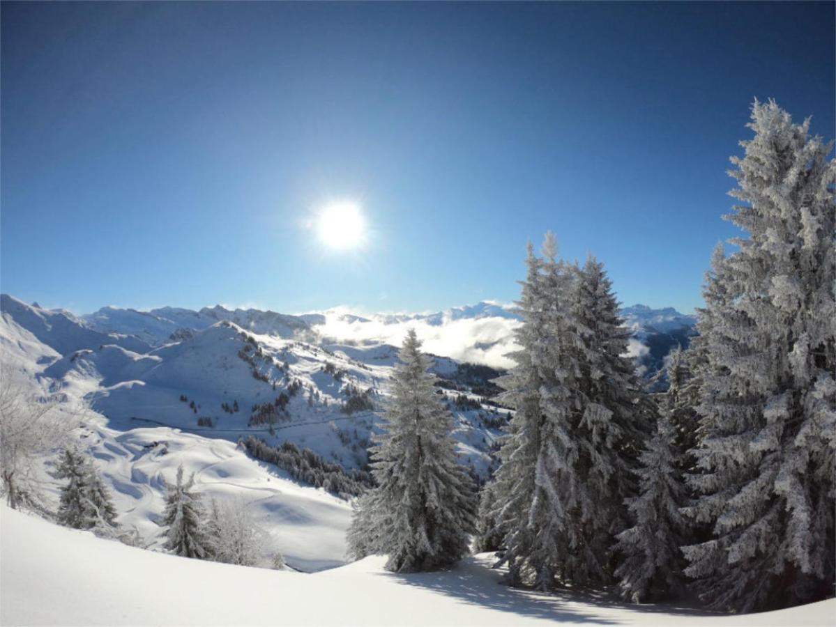 Chalet Aventure B&B Les Gets Bagian luar foto