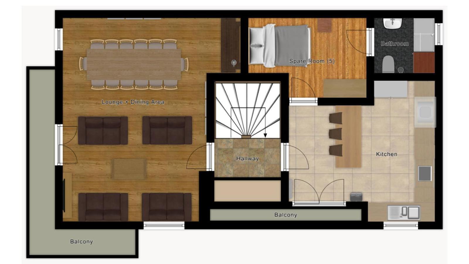 Chalet Aventure B&B Les Gets Bagian luar foto