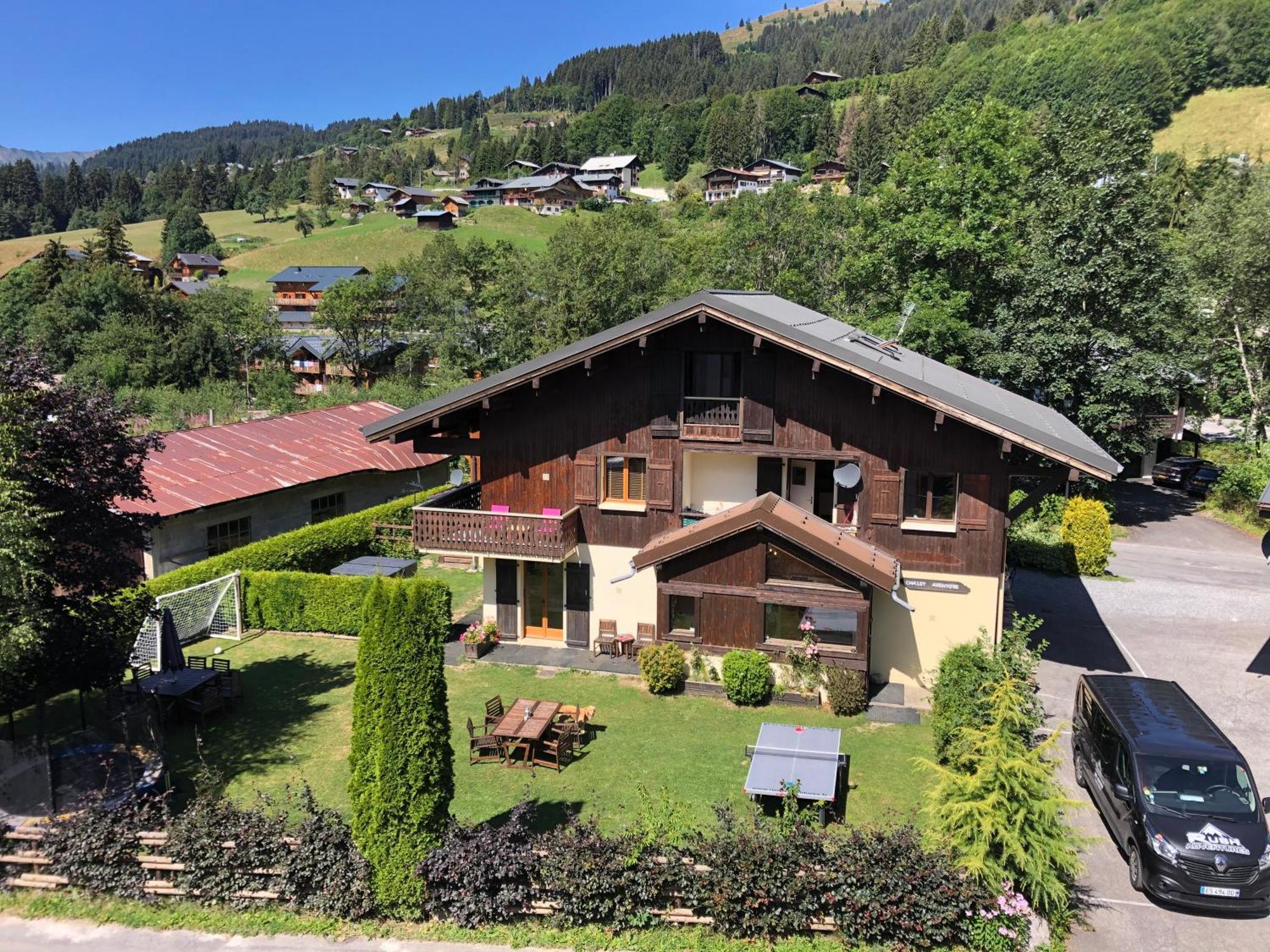 Chalet Aventure B&B Les Gets Bagian luar foto
