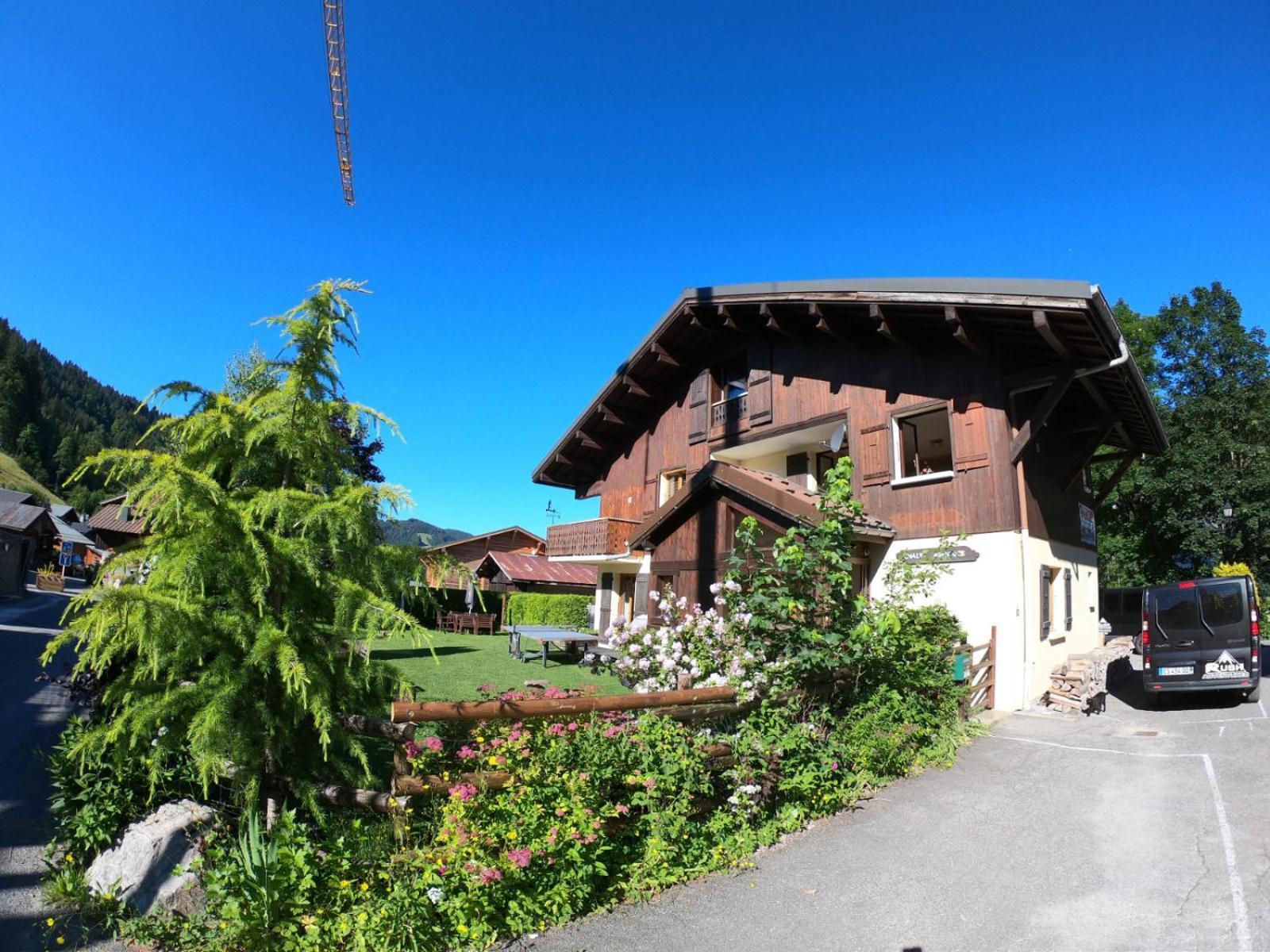 Chalet Aventure B&B Les Gets Bagian luar foto