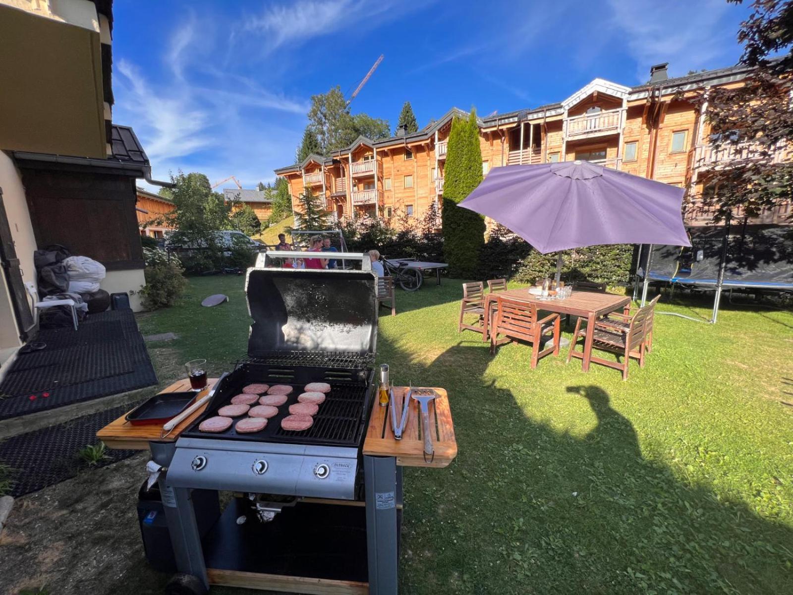 Chalet Aventure B&B Les Gets Bagian luar foto