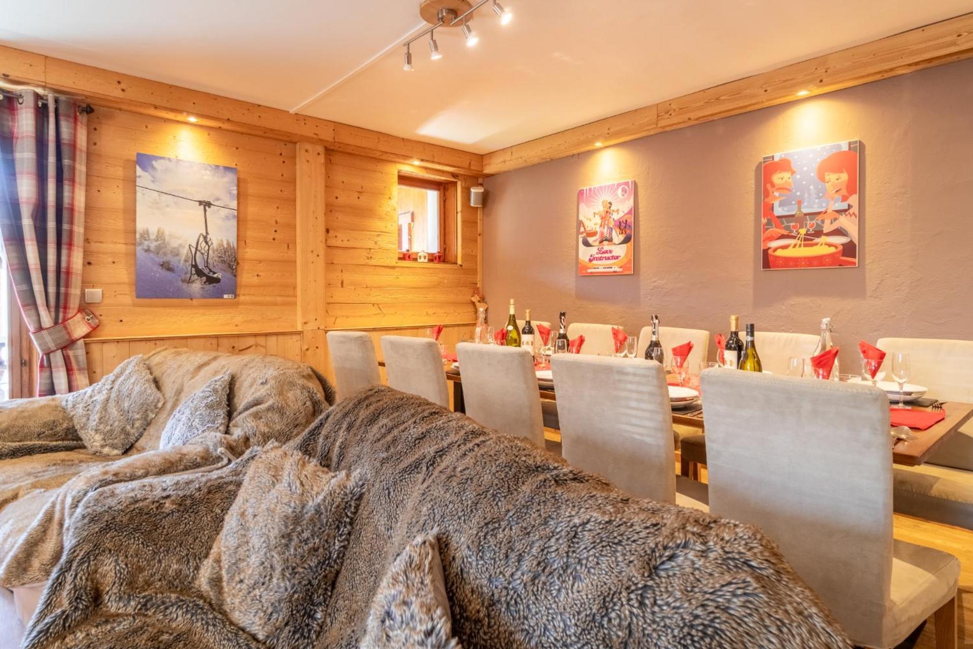 Chalet Aventure B&B Les Gets Bagian luar foto