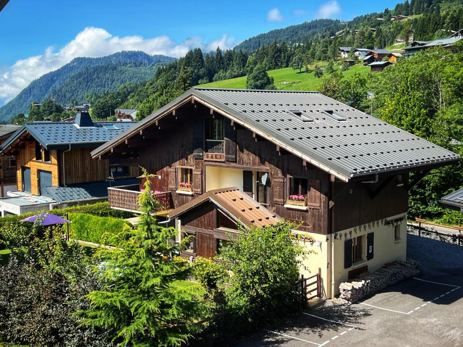 Chalet Aventure B&B Les Gets Bagian luar foto