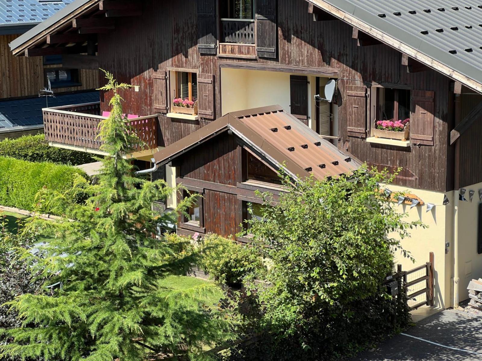 Chalet Aventure B&B Les Gets Bagian luar foto